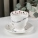 Tea pair of porcelain "Little Prince", 440 ml, saucer d = 16 cm