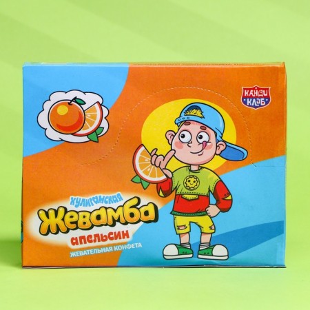 Chewing candy "Hooligan Zhevamba" Orange, 12 g-4