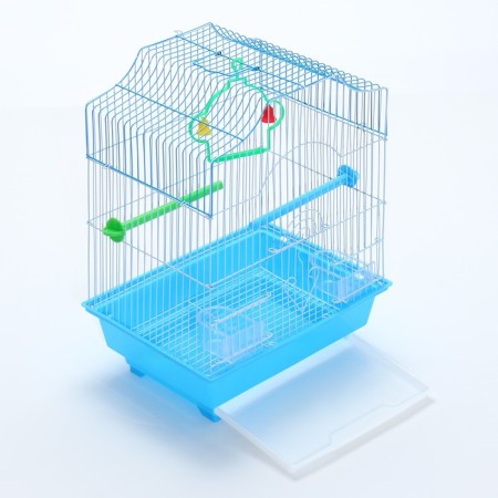Poultry cell is equipped BD-1/4F, 30 x 23 x 39 cm, blue-4