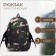 Tourist backpack, 16 l, lightning department, 3 outer pockets, ZFTS, green color/camouflage