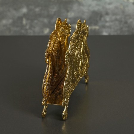 Napotnik "Asteria", 13 × 2.5 × 9.5 cm, gold color-4