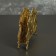 Napotnik "Asteria", 13 × 2.5 × 9.5 cm, gold color