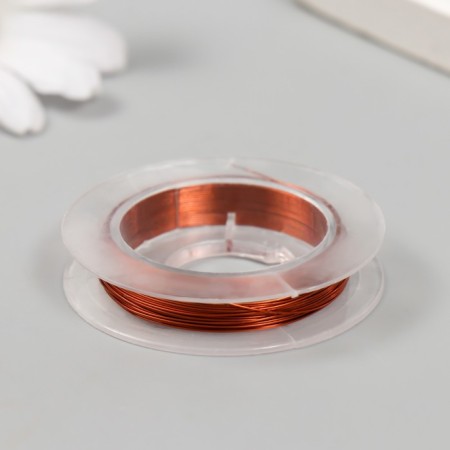 Bead wire 0.3 mm, copper 10 m.-1