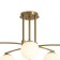 Freya FR543CL-06BS HANGER, 1100X11100X495 mm ceiling lamp, E14, 6x60W, brass color