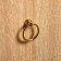 Handle button tundra RK109, color gold