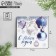 Mini-postcard "Happy New Year!" Christmas balls, 7 x 7 cm, New Year