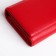 Women's wallet on magnet, red color
