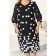 Female dress, size 50, black color