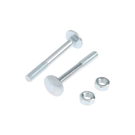 Furniture bolt Element, Din603, 6x50 mm, with a nut, galvanized, on a blist 8 pcs.-1