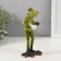 Souvenir Polystone Lak "The Frog brews a cup of coffee" 7.5x6.2x15.2 cm