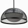 Lamp Bayerlux "Istan" LED black-gray 19.5x19.5x18-118 cm