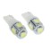 Auto Stuffing LED Cartage, T10 W5W, 12 V, 5 SMD-5050, set 2 pcs