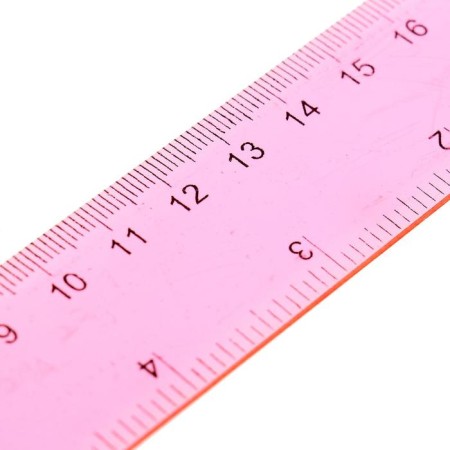 The set is drawing, transparent, on the blister, 4 items (ruler 20 cm, 2 squares, transporter), mix-3