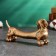 Figure "DAY DAY" bronze, 9x20x6cm