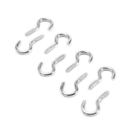Bourup-half-decisor tundra, white zinc, 2x20 mm, 8 pcs