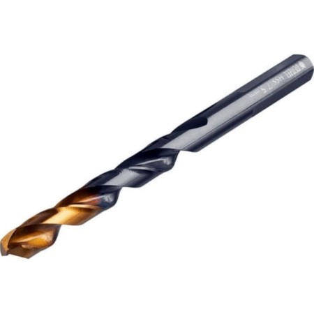Drill Denzel 717218, 7.5 mm, HSS-Tin, Golden Tip, 8 pcs.-1