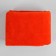 Knitted cut for needlework, velor, red color, 45 × 50 cm