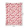 Decorative panel with photo printing "hearts", vertical, size 150x200 cm