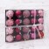 Set of balls plastic D-6 cm, 20 pcs "Lauren Patterns" mix