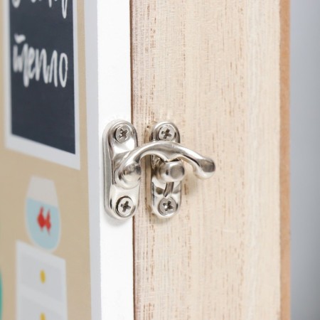 Keywood tree 6 hooks "Home Cozy" 25x20x6.5 cm-5