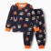 Pajamas for boys, dark blue color, height 116 cm