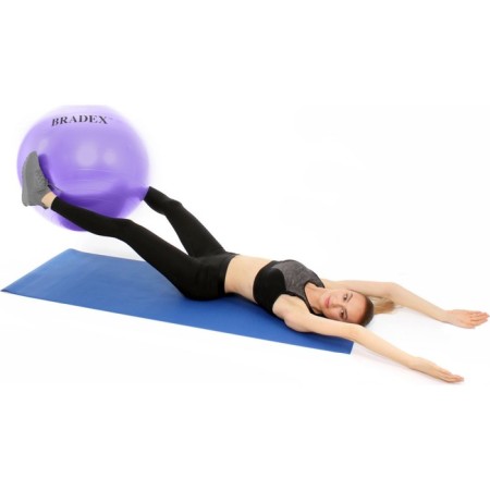 Fitball Bradex "Fitball-65" d = 65 cm, with a pump, purple-12