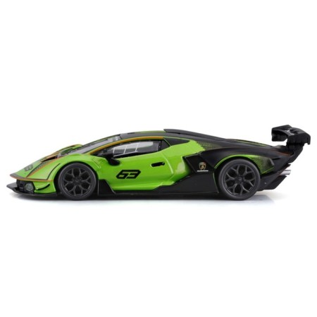 Racing machine BBURAGO Lamborghini Essenza SCV12, Die-Cast, 1:32, Green color-8