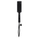 Paddle soft pecado bdsm, genuine leather and wood, black color