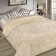 Elite blanket with fur, size 225x250 cm, PE100%