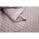 A set with a bedspread "Roxalan", size 160x220 cm, 50x70 cm, color tea rose
