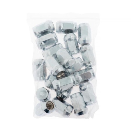 Wheel nut 12 × 1.5 turnkey 19 mm, cone, closed, chrome, packing 20 pcs-3