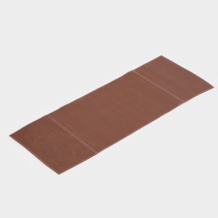 Magistro, bilateral, eco -leather, cotton, 91.4 × 35.5 cm, brown, brown-1