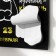 Magnet with a block for the records "You are a real man - flint" 15.3x14.2 cm