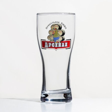 Beer glass "Cool beer", glass, 500 ml, mix