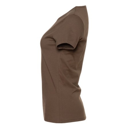 Female T -shirt, size 50, khaki color-2