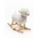 Swearing Sheep Amarobaby Dolly, 65x34x60 cm, white