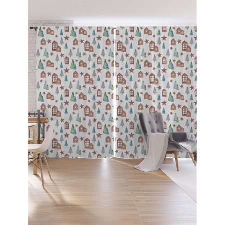Photostes "New Year stars", Oxford, size 170x265 cm, 2 pcs