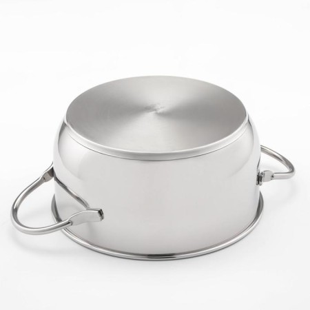 Classic-Prima pan, 2.5 l, d = 20 cm, capsule bottom, glass cover, with a heat distribution layer, induction-2