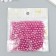 Beads for creativity plastic "Pink Lilac" set 20 grams d = 0.6 cm