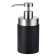 Dispenser for liquid soap stone, black color
