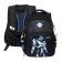 School backpack 40 x 33 x 15 cm, ergonomic back, Across 548, black ACR23-548-6