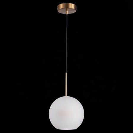 Suspension lamp ST LUCE. SL1133.533.01. Bopone. 1x40 watts, E27, 20x20 cm, brass color-4