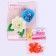 Set for creativity: Decor made of felt and a set of beads "Flower meadow"