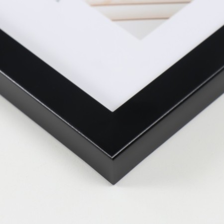 Photo frame Plastic "Mira" 15x21 cm, 641807 black-2