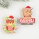 New Year's icons "New Year Daddy", a set of 2 pcs.
