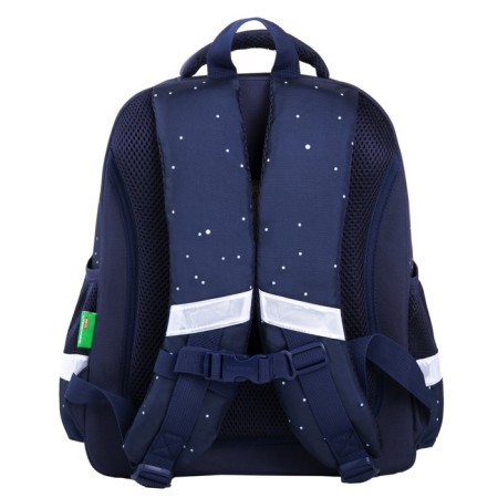 Backpack 2 departments, 36x28x14 cm, Brauberg Kids Standard Spaceman, luminous-14