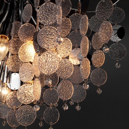 Smart ceiling lamp Bolla, 60W, E14, 62x62x65 cm-5