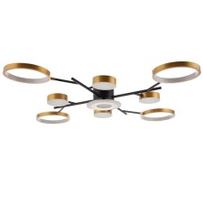 Luer with PDU 2300/9GD LED 190W 3000-6000k gold 85x85x9 cm Bayerlux