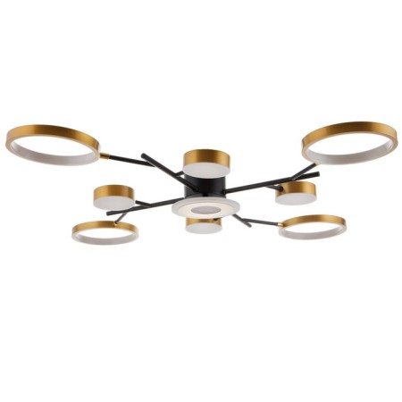 Luer with PDU 2300/9GD LED 190W 3000-6000k gold 85x85x9 cm Bayerlux