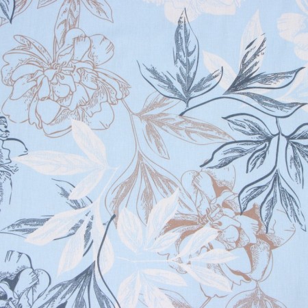 Crystick 1.5 joint venture and I Symphony: Blue, 147*210 ± 3 120 g/m2,100%cotton, calico-1